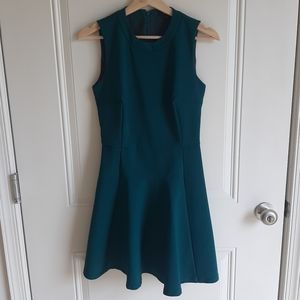 Madewell Green Stretch The Anywhere Dress Size 0